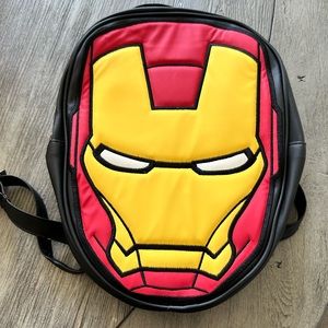 Disney Marvel Avengers Ironman Helmet Convertible Backpack Crossbody Bag